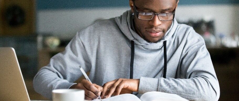 Man at Desk